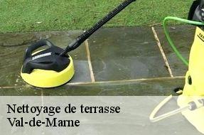 Nettoyage de terrasse Val-de-Marne 