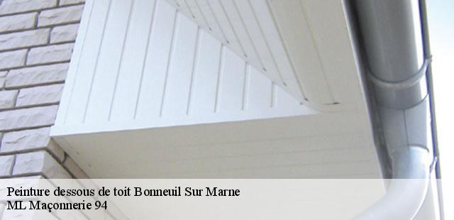 Peinture dessous de toit  bonneuil-sur-marne-94380 Vees macon 94