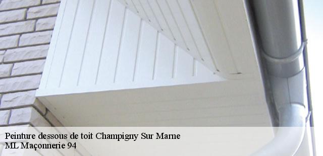 Peinture dessous de toit  champigny-sur-marne-94500 Maçon Vees