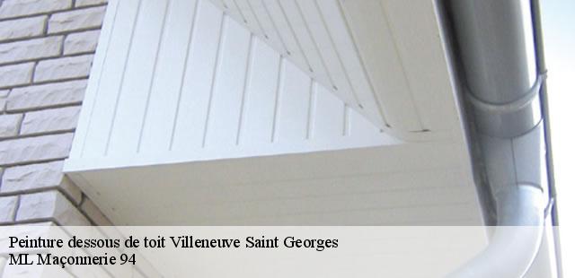 Peinture dessous de toit  villeneuve-saint-georges-94190 ML Maçonnerie 94