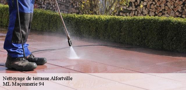 Nettoyage de terrasse  alfortville-94140 Maçon Vees