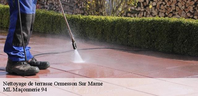 Nettoyage de terrasse  ormesson-sur-marne-94490 Vees macon 94