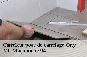 Carreleur pose de carrelage  94310