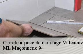 Carreleur pose de carrelage  94290